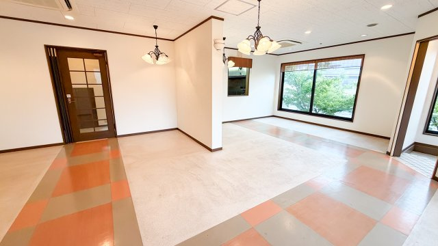 津屋崎店舗併用住宅のその他|１Fは約20坪（厨房含む）で、生業店として運営するにはぴったりのサイズです。