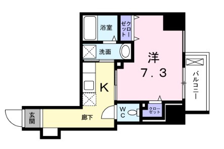ポルカ　エランの間取り