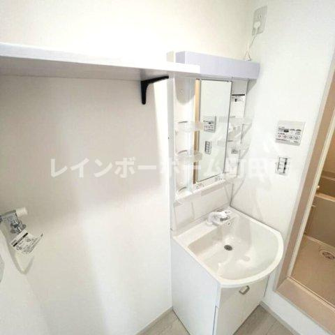 MELDIA小田急相模原※初期費用分割後払いサービス利用可能物件の洗面所