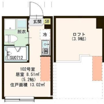【間取り】 | Villa Ailes平和台