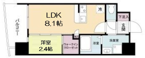 【間取り】 | セレニテ難波西アリエ