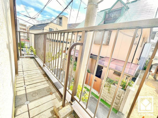 西宮市段上町5丁目のバルコニー