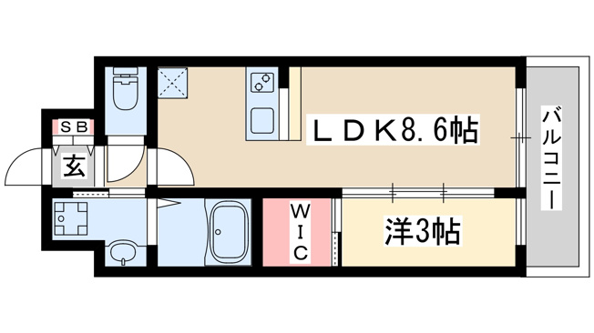 【間取り】 | セレニテ江坂グランデ
