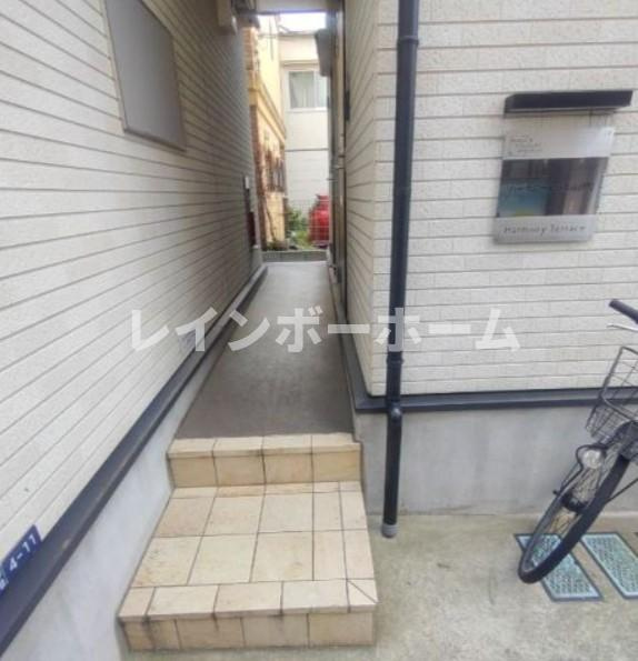 ハーモニーテラス南砂町のエントランス
