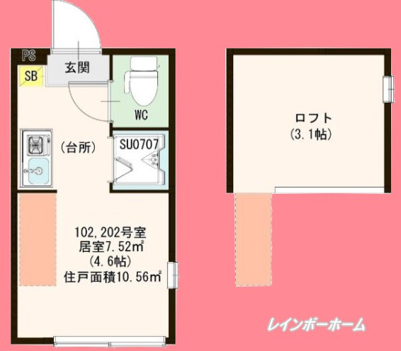 ハーモニーテラス南砂町の間取り