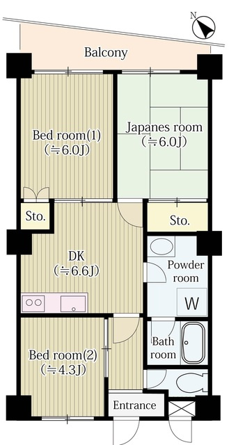 ミオ・パードレの間取り