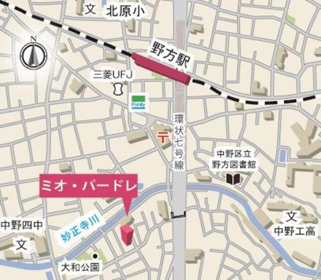 ミオ・パードレの地図