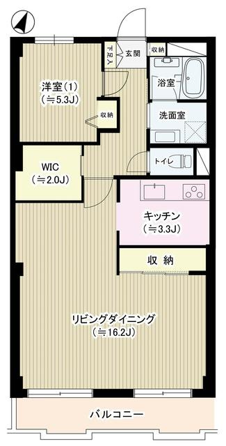 コーボック国領の間取り
