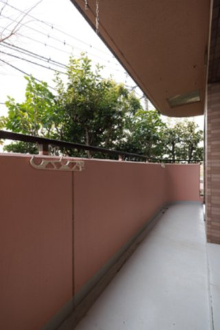 プレール玉川のバルコニー|※写真は同タイプ住戸です。
