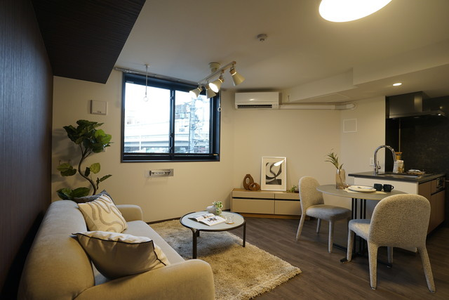 ＣＲＥＡＴＩＦ桜新町の居間・リビング|※写真は同タイプ住戸です。