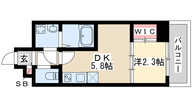 【間取り】 | セレニテ江坂グランデ