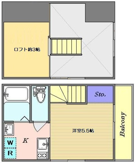 兒玉邸の間取り