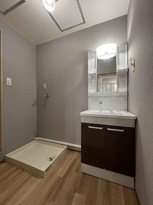 フラット新屋敷の洗面所