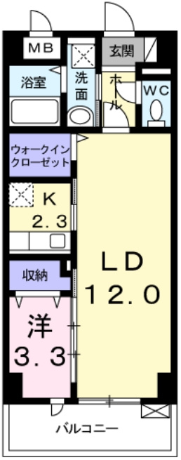 ラソレイユの間取り