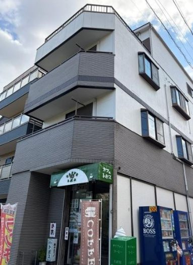 コーポ田島の外観|外観は落ち着いています