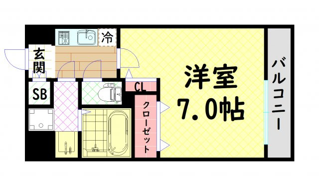 【間取り】 | ラシーヌ瓦屋町