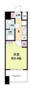 セレニテ難波グランデシュッドの間取り