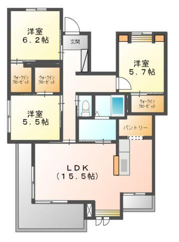 プランドミールの間取り