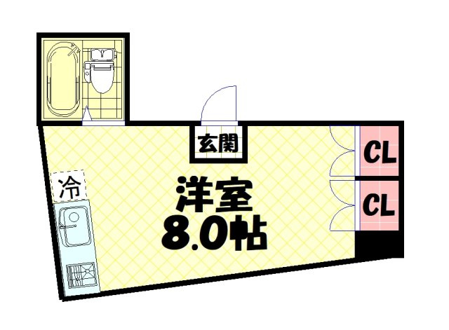 【間取り】 | オズレジデンス難波南