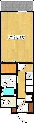 コート新屋敷の間取り