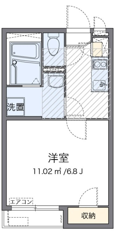 ミランダグランメゾン千代田の間取り