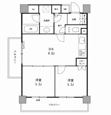 ADW Residence洗足池の間取り