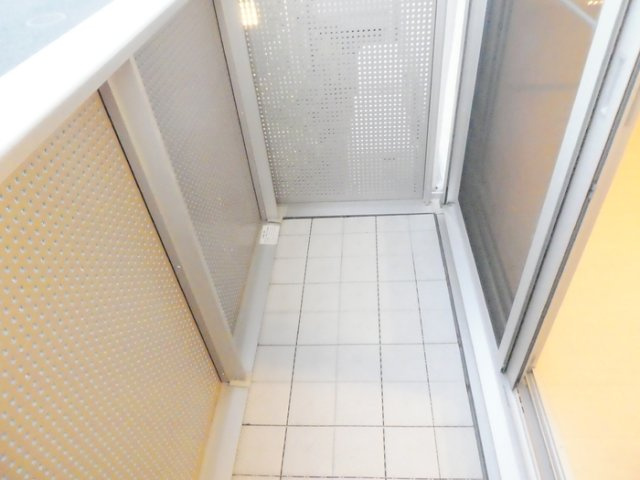 ソレーユ東川口のバルコニー