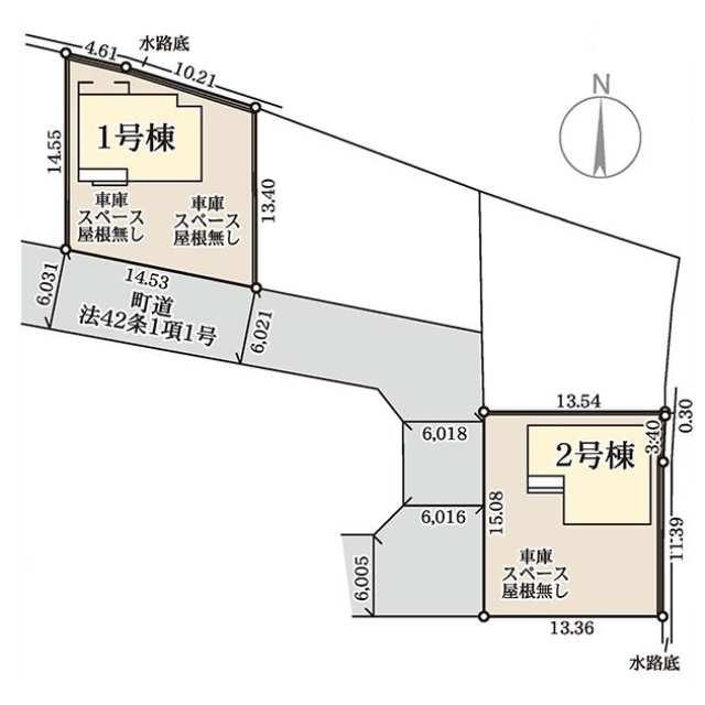 菊陽町久保田第二の区画図