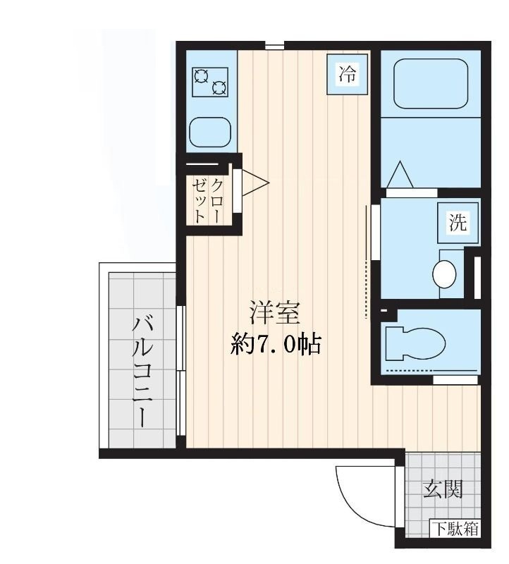 SOUVENIRの間取り|間取りです。