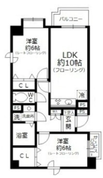 セリオ弐番館の間取り|間取りです。