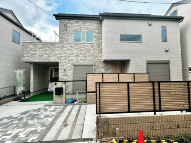 杉並区下井草3丁目　新築戸建　残1棟の完成予想図|外観パース

現地ご見学希望・資料請求などお気軽にお問い合わせ下さい！
03-5990-5201