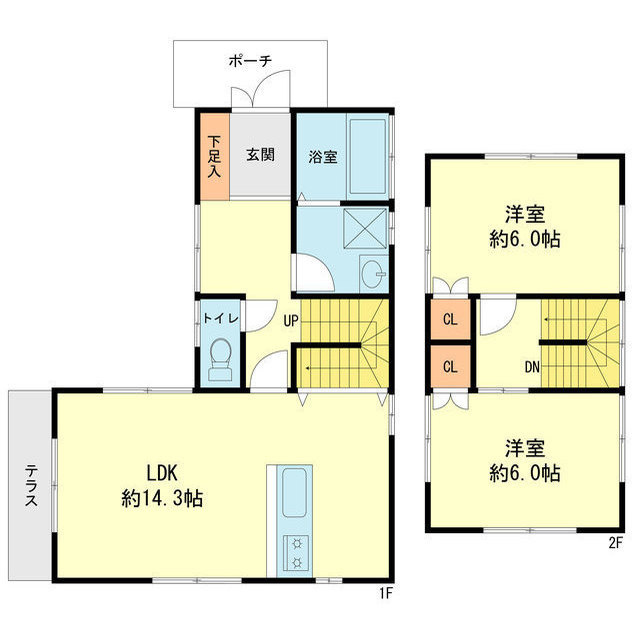 戸建てN-2の間取り