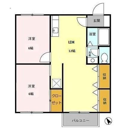【間取り】 | パストラルコート