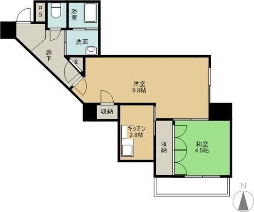 グランドール挙母の間取り
