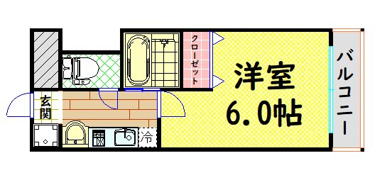 【間取り】 | ブリリアントコート農人橋