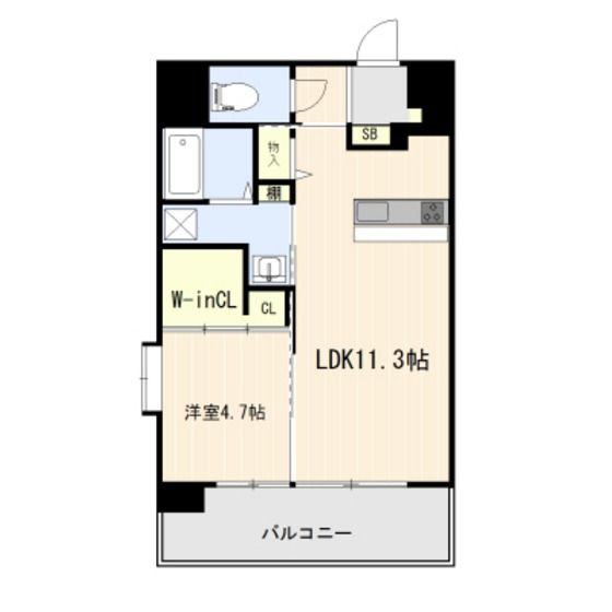 GLC熊本駅南の間取り