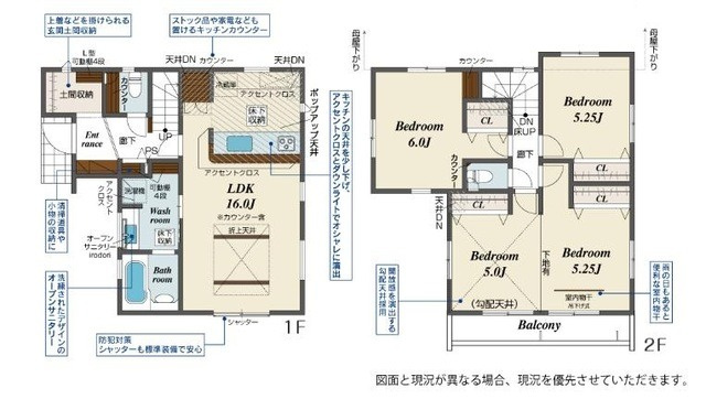 川越市寺尾第5期の間取り