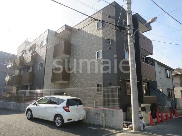 ラプレジオ小岩の外観|駅近だけど閑静な住宅地にあります。