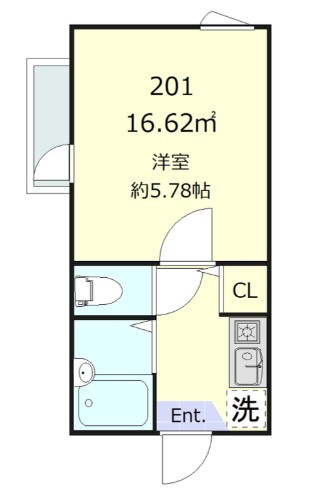 ボンボニエール新小岩の間取り