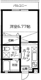 ロワール北方Ⅲの間取り