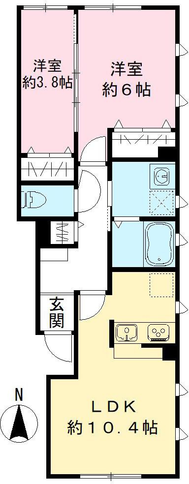 Vieuno自由が丘の間取り