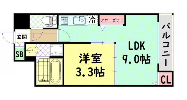 【間取り】 | セレニテ本町グランデ