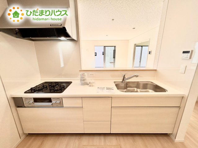 鴻巣市筑波第5Ⅱ期　新築戸建　クレイドル02のキッチン