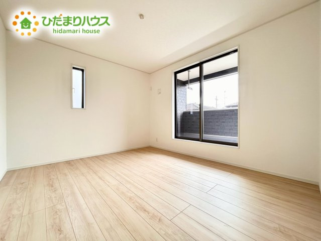 鴻巣市筑波第5Ⅱ期　新築戸建　クレイドル02の寝室|主寝室：7帖