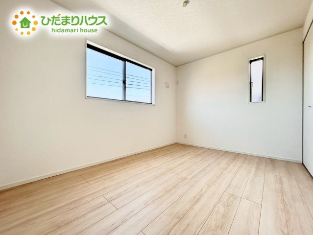 鴻巣市筑波第5Ⅱ期　新築戸建　クレイドル02の子供部屋|2階洋室：6帖