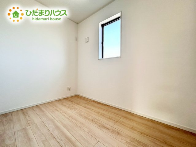 鴻巣市筑波第5Ⅱ期　新築戸建　クレイドル02の洋室|テレワークルーム：3帖