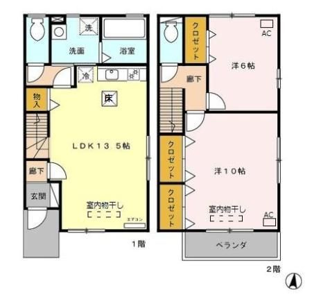 グランジェールの間取り