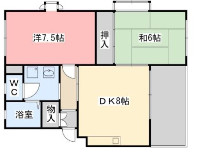 アルカサール幸の間取り