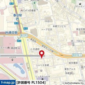 ベスト本郷の地図|周辺地図