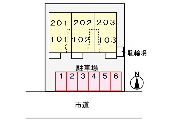アスピラスィオン サクラの区画図